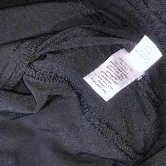 Athleta Black Stretchy Waist Pants - 10 - Picture 5 of 5